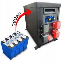 MAGAZYN ENERGII 12V LiFePO4 280Ah FOTOWOLTAIKA OFF GRID OGNIWA ZESTAW