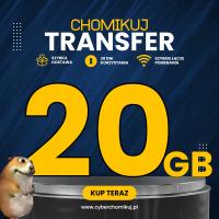 TRANSFER CHOMIKUJ 20GB | DOSTAWA AUTOMATYCZNA W 5 MINUT