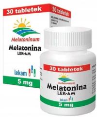 Мелатонин препарат для спокойного сна 5 мг 30 таблеток