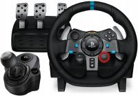 KIEROWNICA LOGITECH G29 NA PC PS4 PS5 + BIEGI + SHIFTER + STOJAK | KOMPLET