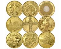 2 зл НГ 2000 г. Набор из 9 монет монетный двор