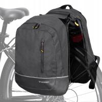 WOZINSKY двойная Велосипедная сумка 2в1 сильная сумка для багажника и рюкзак 30л