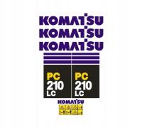 Naklejki oklejenie KOMATSU PC210LC