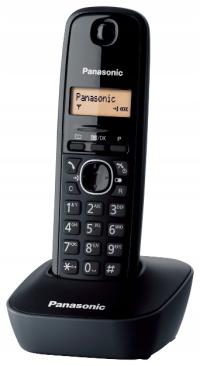 Panasonic KX-TG1611 черный/титан KX-TG1611PDH [беспроводной телефон]