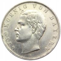 3 МАРКИ KAISERREICH БАВАРИЯ 1913 ОТТО СТАН!! № 23