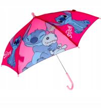 Parasolka Disney Stitch różowa dla dziewczynki lekki parsol