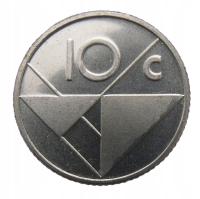ARUBA 10 CENTS 1988