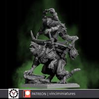 Plague Furnace Ogre Rat - Vinciminiatures