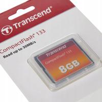 Karta pamięci CompactFlash Transcend 133x 8 GB