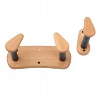 Wieszak na gitarę z drewna ze śrubami Uchwyt ścienny do ukulele Normalny