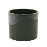 ZIELONA DONICA, ceramiczna śr. 13cm