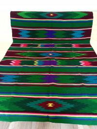 Stary 100% wełniany kilim