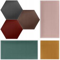 Panele Tapicerowane na Ścianę RÓŻNE KSZTAŁY KOLORY