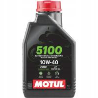 Моторное масло 4T 4T MOTUL 5100 SAE 10W40 1L SM JASO MA-2 полусинтетическое