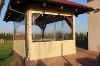 БРЕЗЕНТ ПРОЗРАЧНЫЙ ЧЕХОЛ ДЛЯ ТЕРРАСЫ ЗАЩИТА ОТ ВЕТРА И ДОЖДЯ ПО РАЗМЕРУ