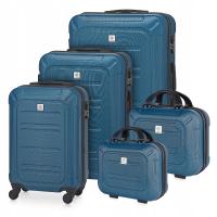 Betlewski Duży zestaw walizek i kuferków na długi wyjazd podróż szyfr