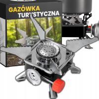 KUCHENKA TURYSTYCZNA PRZENOŚNA GAZOWA NA KARTUSZ PALNIK PRZENOŚNY CAMP MINI