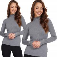 062_ _КЛАССИЧЕСКИЙ ЖЕНСКИЙ СВИТЕР С ВЫСОКИМ ВОРОТОМ