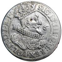 Polska, Zygmunt III, Gdańsk, ort 1625, men. Gdańsk