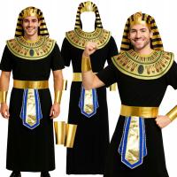 КОСТЮМ ФАРАОНА ЕГИПЕТСКИЙ ЕГИПЕТСКИЙ ФАРАОН ЕГИПТЯНЕ КАРНАВАЛ M L XL 164 170