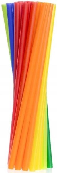 Многоразовые пластиковые трубки соломинки смесь цветов красочные 10шт.