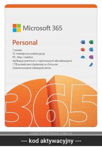 Microsoft Office 365 Personal - 5 рабочих мест 5 ПК / 12 месяцев ESD