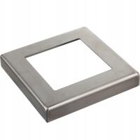 Rozeta maskująca nierdzewna pod profil 70x70