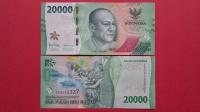 INDONEZJA - 20000 RUPIAH 2022/2024,UNC