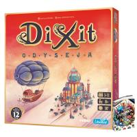 Dixit Odyseja gra planszowa z pięknymi kartami + książka, 3-12 os, 8+