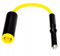 SONEL Adapter do złączki szynowej z gwintem M4 i M6 żółty 1szt. WAADAM4M6YE