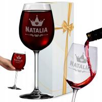 KIELISZEK Z GRAWEREM PREZENT DLA NIEJ NA DZIEŃ KOBIET WALENTYNKI URODZINY