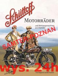 Motocykle (1923-1930) i obrabiarki Schüttoff - duży album / historia / 24h