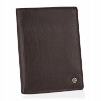 BETLEWSKI мужской кожаный бумажник большой RFID кожа коричневый расширенный