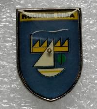 ODZNAKA - RUCIANE NIDA - HERB MIASTA