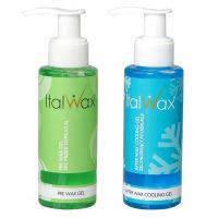 ItalWax набор 2X гель до и после депиляции