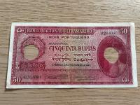 Indie Portugalskie - 50 rupii - 1945 - anulowany - rzadki