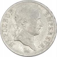 9.hy.FRANCJA, NAPOLEON I, 1 FRANK 1813 D