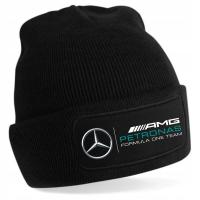 ЗИМНЯЯ ТЕПЛАЯ ШАПКА BEANIE MERCEDES AMG