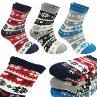 3X АЛЬПАКА ОЧЕНЬ ТОЛСТЫЕ ТЕРМО носки 35-38 damsk