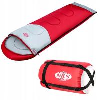 NILS большой туристический спальный мешок Мумия теплый с капюшоном 215x75 см