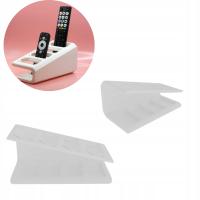 STOJAK ORGANIZER NA 4 PILOTY TELEWIZORA Z ERGONOMICZNYMI PRZEGRÓDKAMI