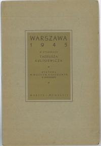 Варшава 1945 в рисунках Тадеуша Кулисевича