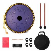 Языковой барабан HANDPAN tongue DRUM с палочками для еды 14 