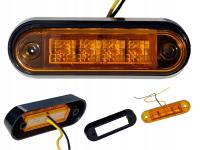 12-24V боковой габаритный фонарь светодиодный габаритный фонарь оранжевый