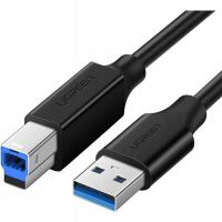 Kabel USB Ugreen USB-A - USB-B 2 m Czarny (UGR408BLK)