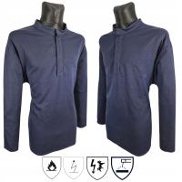 KOSZULA SPAWALNICZA TRUDNOPALNA Z ATESTAMI NIEPALNOŚCI UŻYWANA r. 3XL