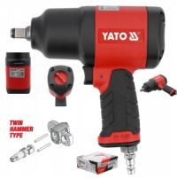 Yato klucz pneumatyczny kompozytowy 1/2” 1800 Nm Twin Hammer YT-09546