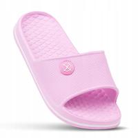 Axim klapki dziecięce pianka różowy