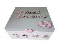 ЯЩИК ДЛЯ ИГРУШЕК ДЕРЕВЯННЫЙ ГОДОВАЛЫЙ ГРАВЕР