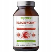 Biowen говяжий коллаген типа Я, II и III порошок 225г суставы кости кожа